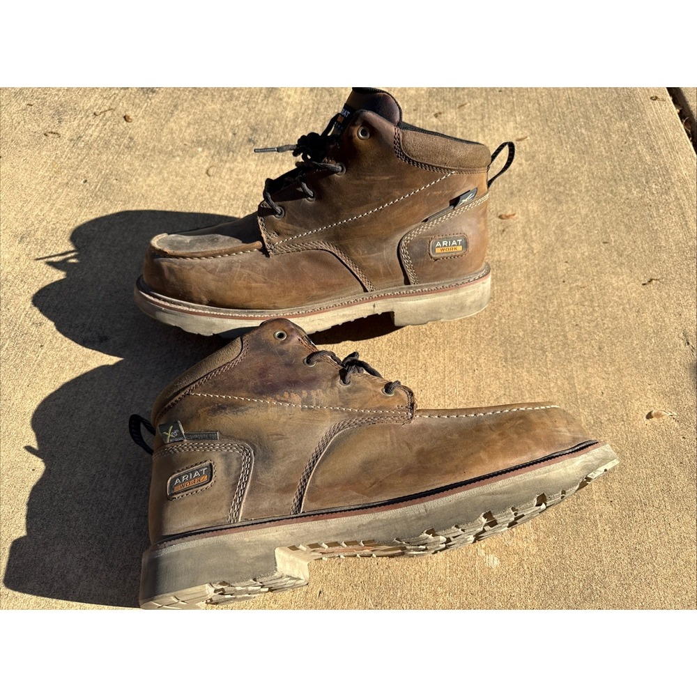 Mens ARIAT Rebar Chukka Composite Toe Metguard Work Boot sz 14 D